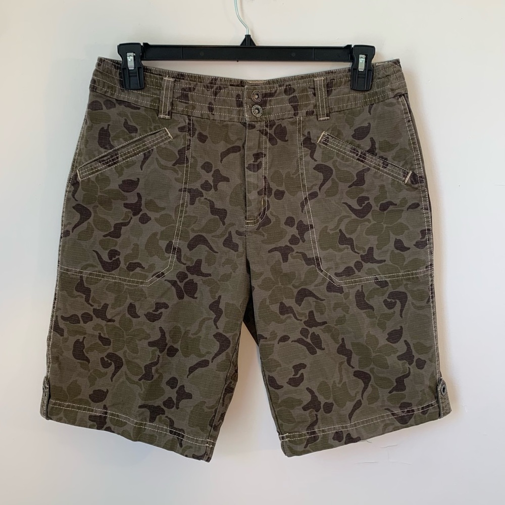 Gander Mountain Ripstop Camo Midi Shorts